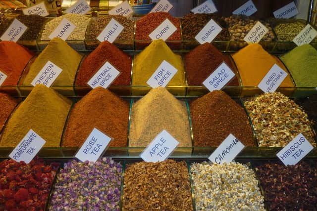 The bazaar will have traditional spices and the food village have a variety of options