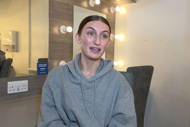  Molly Ann Bache who plays Miss Sherman in Stage Experience’s production of Fame at the Alexandra Theatre speaks about her role