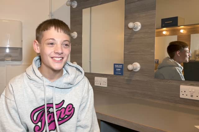 Aiden Cooney, Principle / Ensemble for Stage Experience’s production of Fame at the Alexandra Theatre speaks about his experience