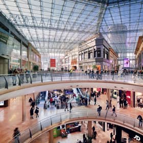 The interior view of the Bullring