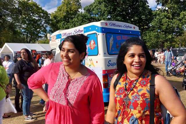 Families spend a lovely family day at the Mela 