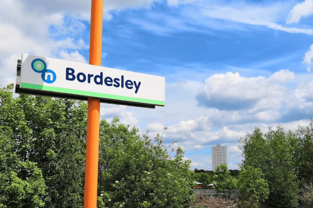 Bordesley Train Station in Birmingham