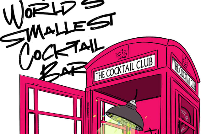 World’s smallest cocktail bar