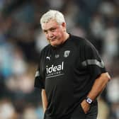 Steve Bruce was frustrated with West Bromwich Albion’s display against Swansea City. Credit: Getty. 