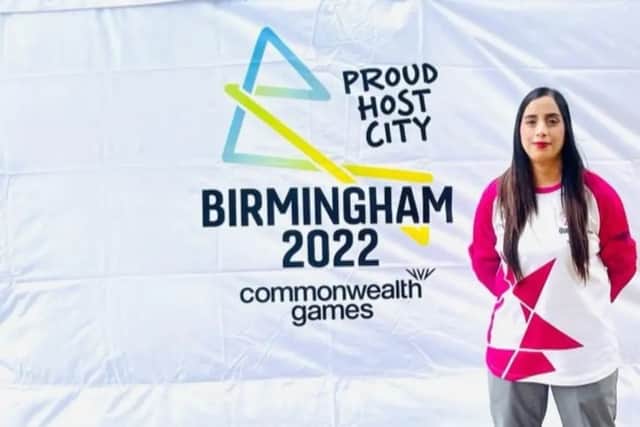 Salma Bi at the Commonwealth Games 2022 in Birmingham