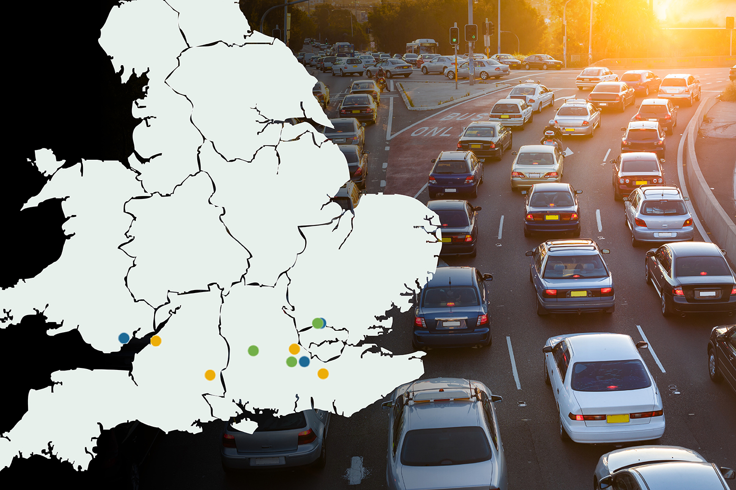 August 2022 bank holiday travel: traffic hot spots map and the busiest travel times to avoid this weekend