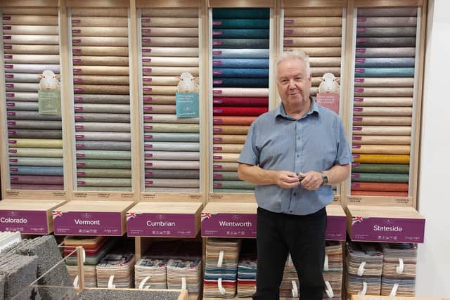Kevin Harrison, Regional Manager, Poplar Carpets