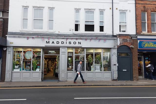 An outside view of Maddison