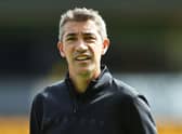 Wolverhampton Wanderers boss Bruno Lage is happy with his squad’s attitude ahead of their game with West Ham United. Credit: Getty. 