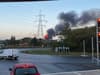 Huge fire breaks out at industrial site in Cannock, Staffordshire