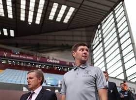 Steven Gerrard has been under pressure at Aston Villa after their slow start to the season. Credit: Getty.  
