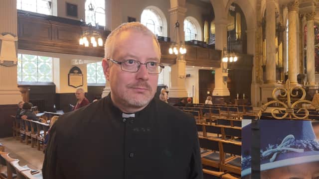 Reverend Andy Delmege speaks about the response in Birmingham to Queen Elizabeth’s passing