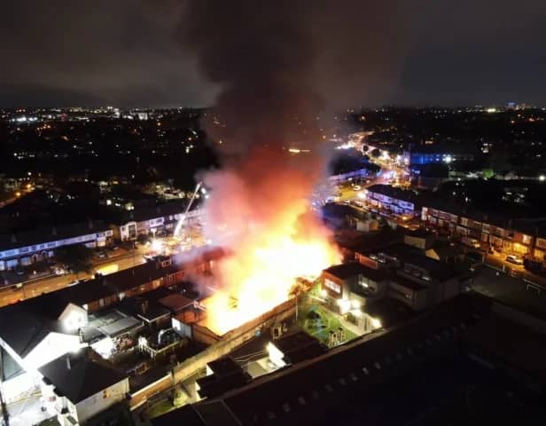 Zeenat Supermarket fire on Alum Rock Road, Birmingham