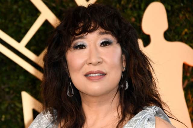 Killing Eve actress Sandra Oh represented Canada at the funeral.