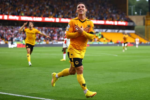 Wolves’ only win of the season came against Southampton on September 3 thanks to Daniel Podence’s goal. Credit: Getty. 