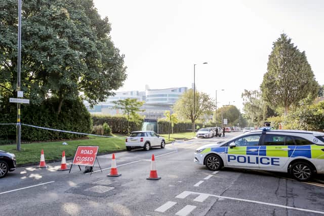 Police investigating the murder of a man on Metchley Lane near Queen Elizabeth Hospital in Birmingham