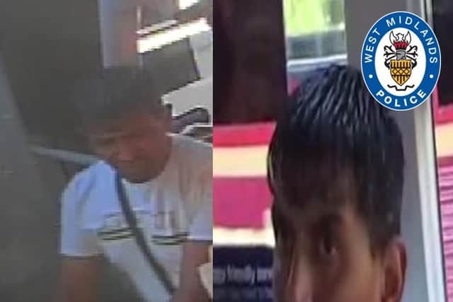 Man suspected of racially abusing a passenger on a bus at Jennens Lane, Nechells