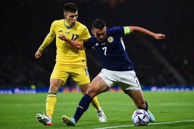 McGinn could captain his nation to promotion on Tuesday. Credit: Getty. 