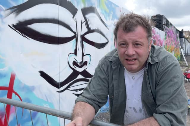 Quinn Paddock, a street artist who goes by the name of Aseone, tells us about the opportunities the High-Vis festival offers the creative scene in Birmingham