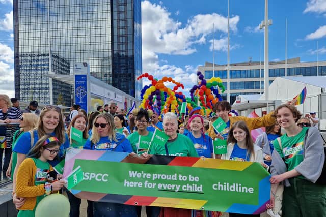 NSPCC and Childline support Birmingham Pride