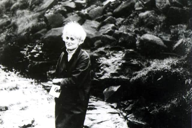 In this undated handout photo supplied by the Greater Manchester Police on July 1, 2009, Myra Hindley is seen photographed by Ian Brady at an unknown location. Myra Hindley and Ian Brady were convicted in 1966 of the murder of 3 children.