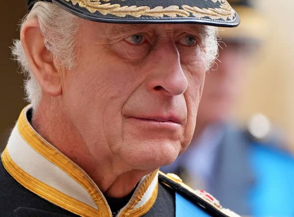 Buckingham Palace has released a new portrait of King Charles III with his family