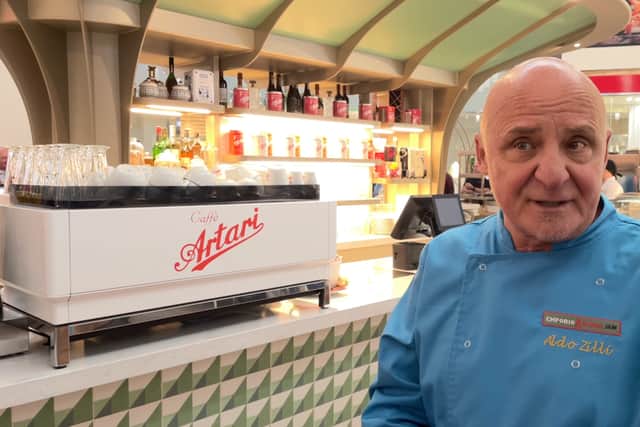 Aldo Zilli, Founder of Emporio Artari, speaks about the launch of his new eatery