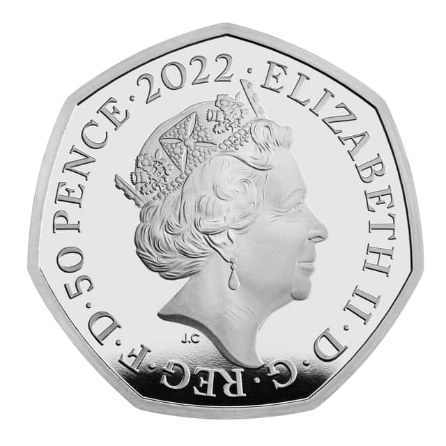 The new 50p BBC coin is set to be in ‘huge demand’ for collectors as it still features the image of the late Queen. Picture by The Royal Mint