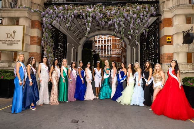 The Miss England beauty pageant is taking place in Birmingham this weekend