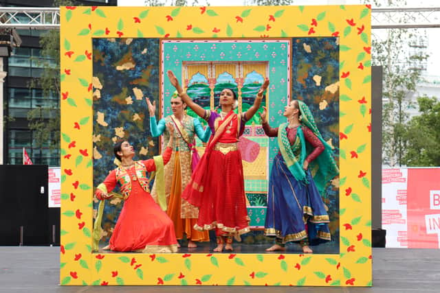 Sonia Sabri Company performing for Diwali 