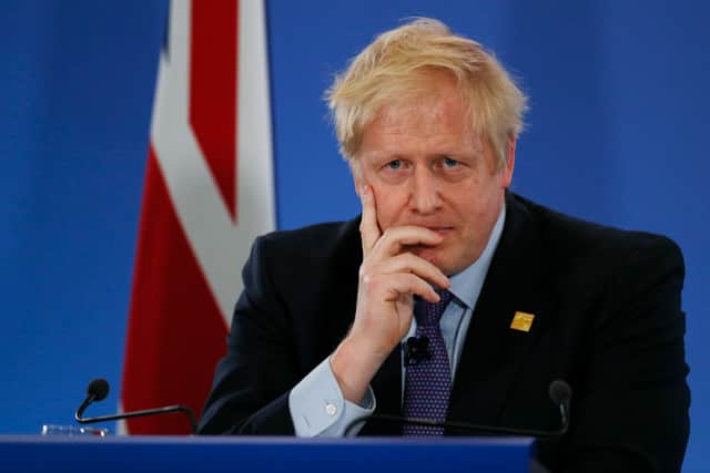 Boris Johnson saw his approval rating dip to -44 during the Partygate scandal. (Credit: Getty Images)