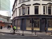 The Crown pub next to New Street Station, where Black Sabbath played their first gig