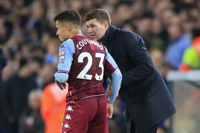 Philippe Coutinho was arguably Steven Gerrard’s biggest statement signing during his time at Aston Villa.