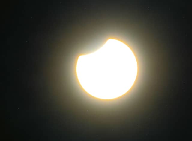 A partial solar eclipse will be clearly visible from Birmingham on Tuesday. 