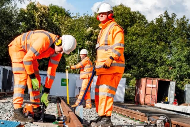 Around 60,000 new rail jobs are being created