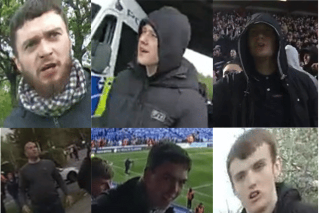 People being investigated for the disorder at the Millwall v Birmingham City match in April 2022