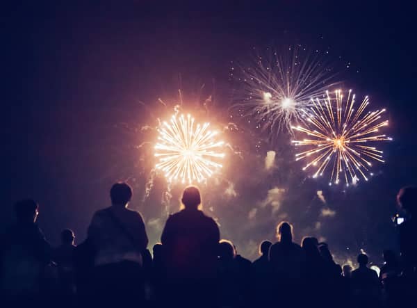 Fireworks displays will be taking place around the UK