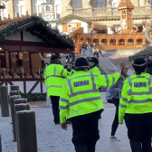 Police attending this year’s Christmas market