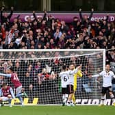 Villa Park erupts after Ramsey’s curled effort soared into the top corner. Once again, not a phone in sight as the Villa faithful enjoyed a glorious moment.