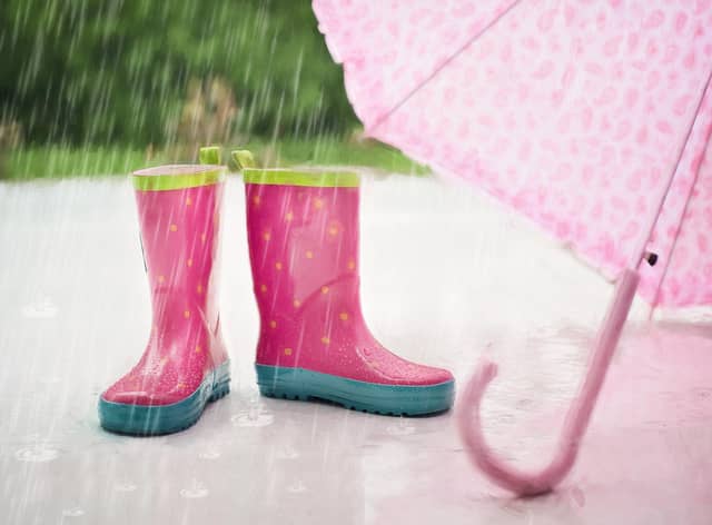 The Met Office forecast predicts rain, shine and gales across the UK this week