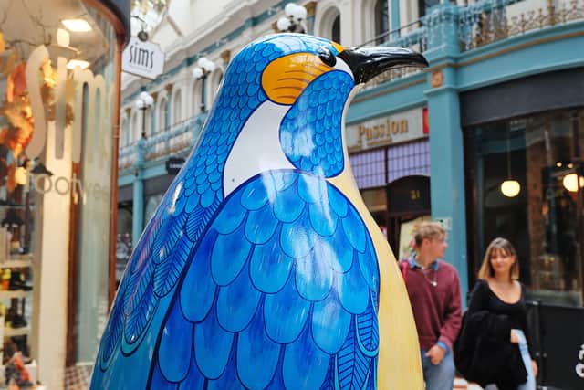 Birmingham’s Penguin Parade Trail in Great Western Arcade