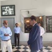 Mr Street paid a visit to the Bangabandhu Memorial Museum to pay respects to the Father of the Nation Sheikh Mujibur Rahman