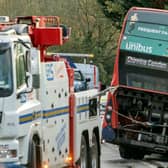Children in horror school bus crash in Stratford-upon-Avon taken to Birmingham Children’s Hospital