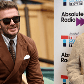 Joe Lycett gave David Beckham an ultimatum over the World Cup in Qatar (Photo by (L)Clive Brunskill and (R) John Phillips/ Getty Images)