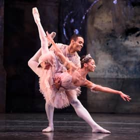 Birmingham Royal Ballet Nutcracker: Céline Gittens as the Sugar Plum Fairy and Brandon Lawrence as The Prince