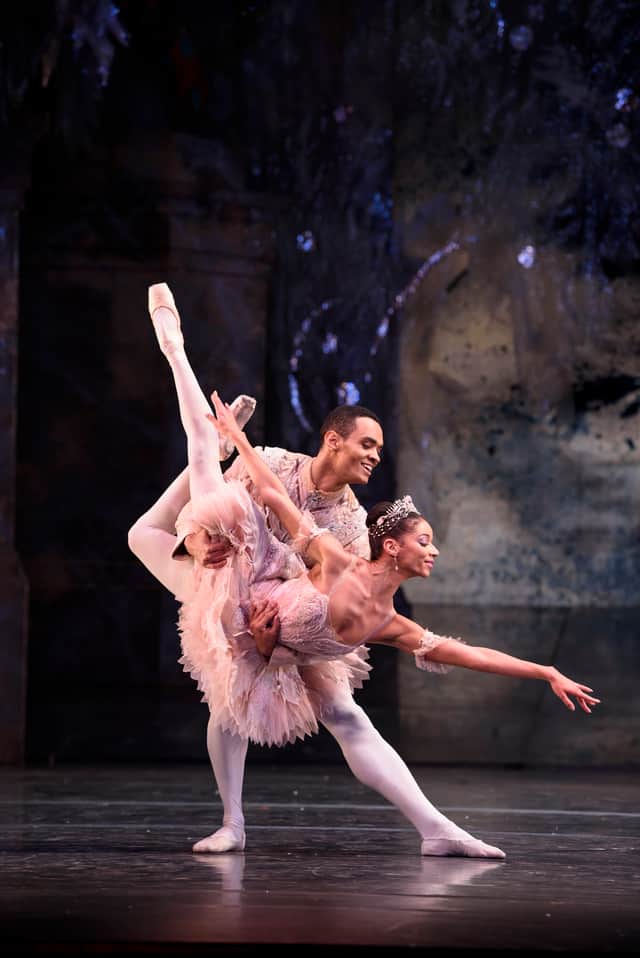 Birmingham Royal Ballet Nutcracker: Céline Gittens as the Sugar Plum Fairy and Brandon Lawrence as The Prince