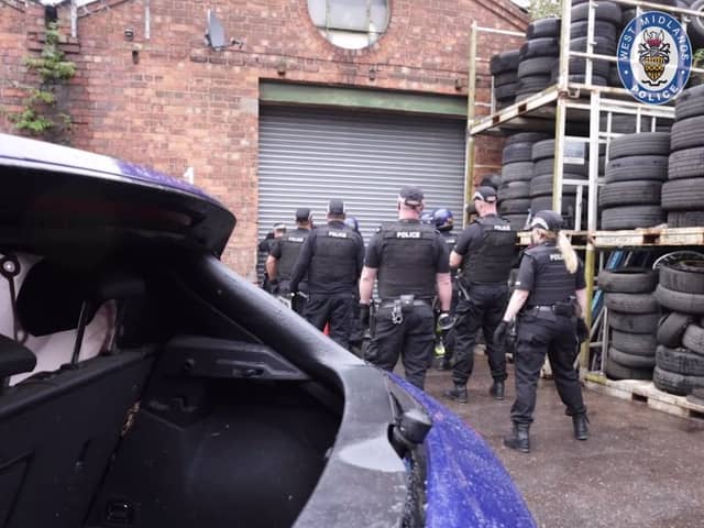 West Midlands Police Vehicle Taskforce Team 