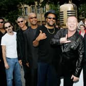  Singer Ali Campbell (2nd R), his brother Robin Campbell (R) and their band UB40 (Photo by Andreas Rentz/Getty Images)