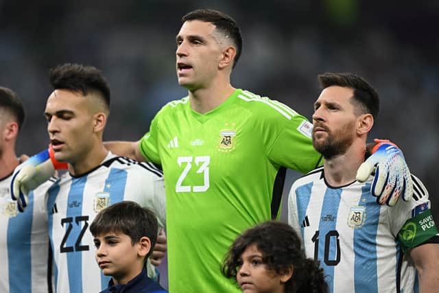 Emi Martinez has revealed he ‘struggled a lot’ after Argentina’s defeat to Saudi Arabia.