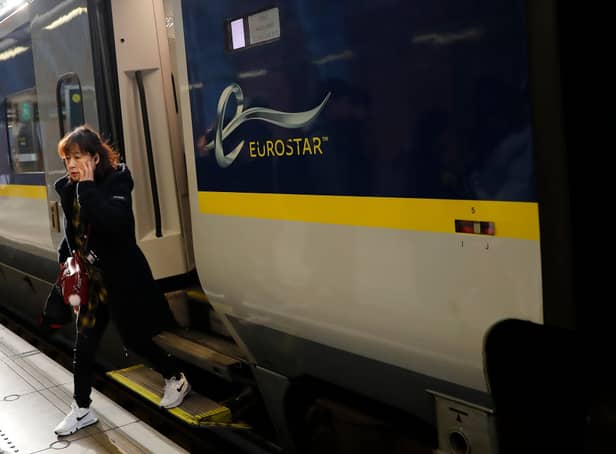 <p>The RMT says it expects the four days of pre-Christmas strikes to have a significant impact on Eurostar services from London St Pancras  (Photo by TOLGA AKMEN/AFP via Getty Images)</p>